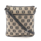 Loewe Anagram · Canvas Leather Crossbody