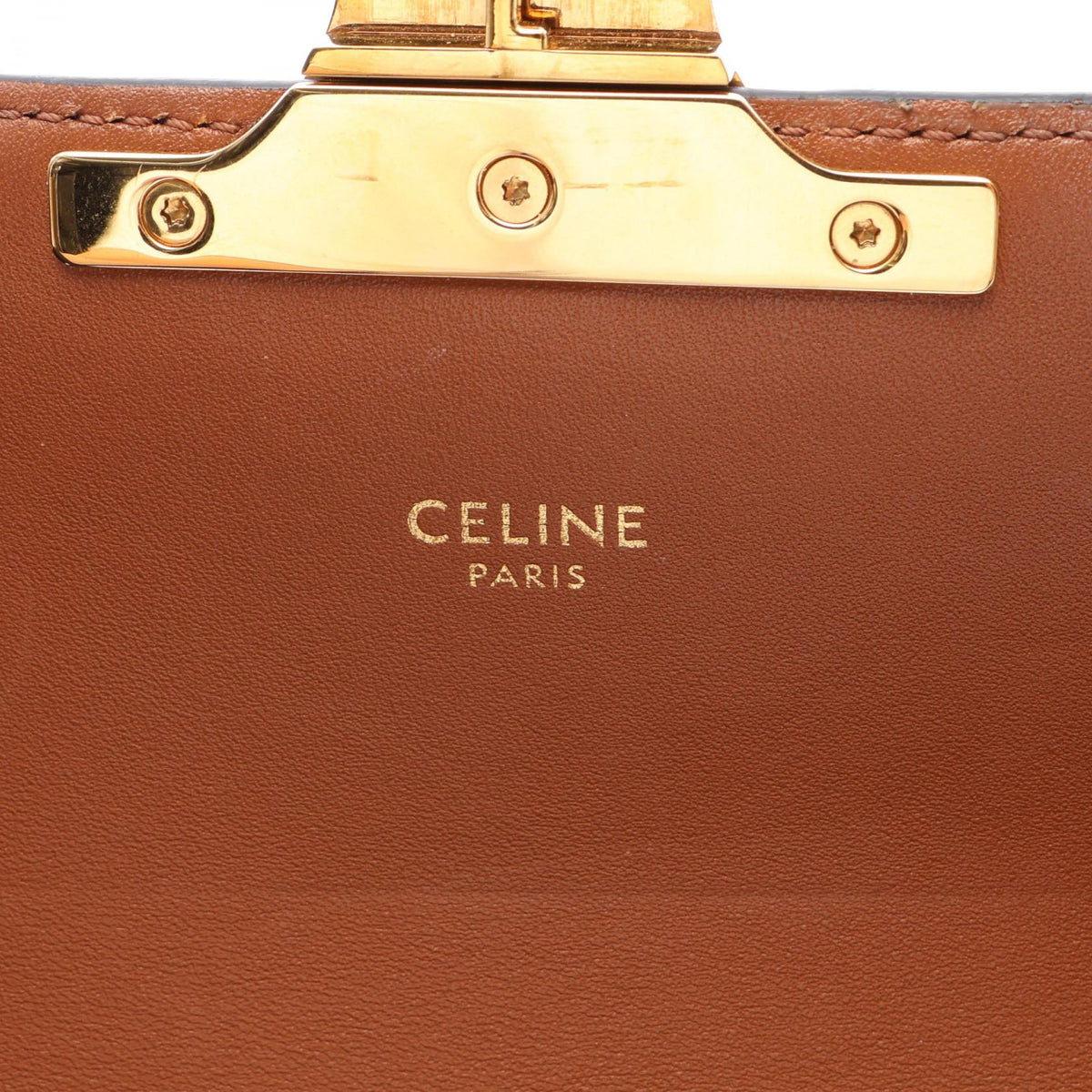 Celine Claude Triomphe · Canvas Leather