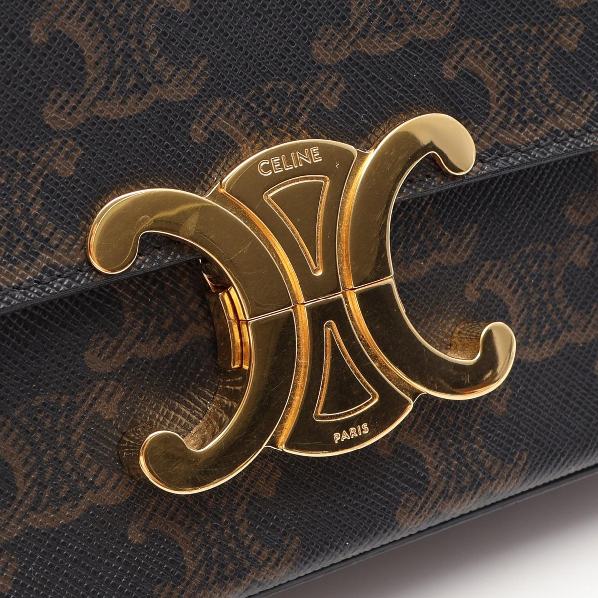 Celine Claude Triomphe · Canvas Leather