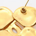 Chanel · Clover Brooch · Gold Plated