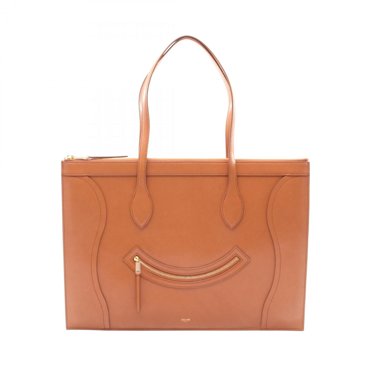 CELINE Flat Luggage · Leather Tote