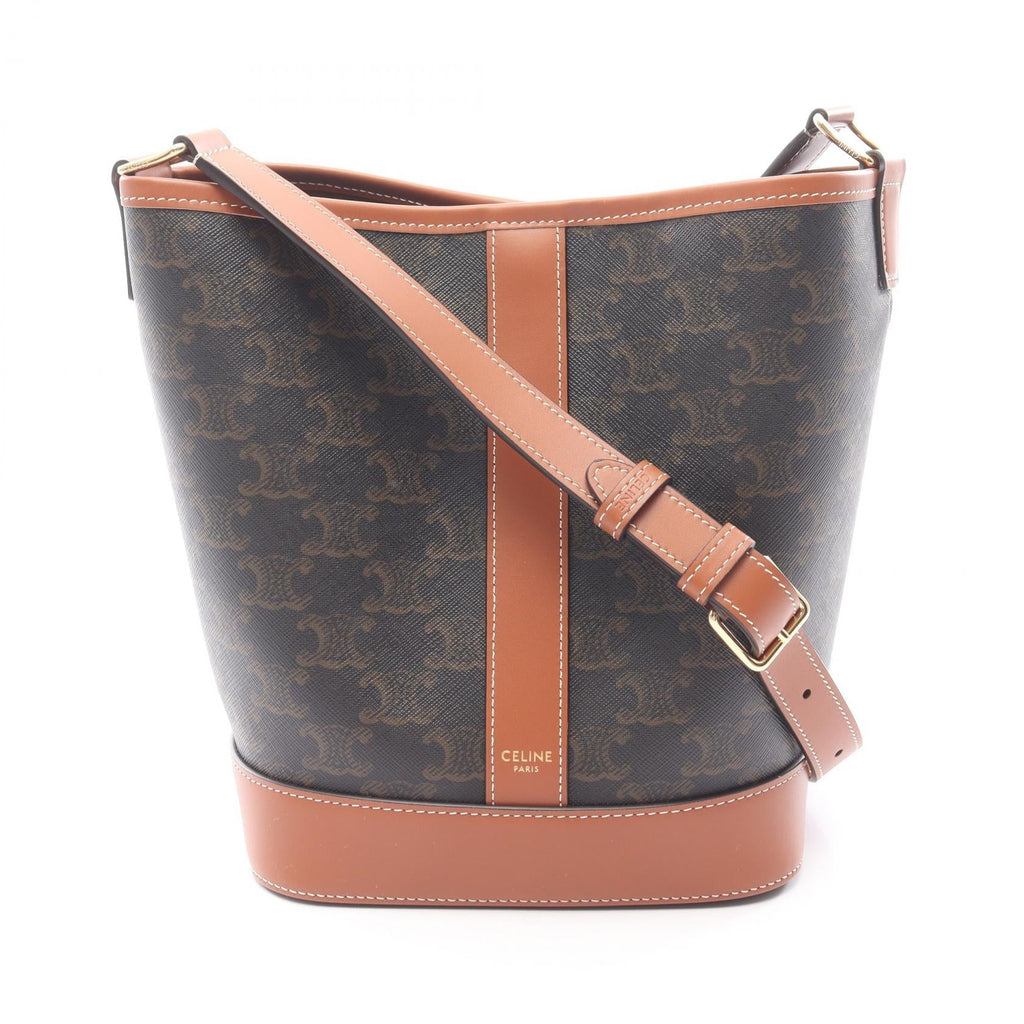 CELINE Small Bucket · Triomphe Canvas