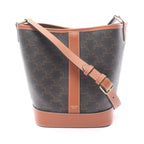 CELINE Small Bucket · Triomphe Canvas