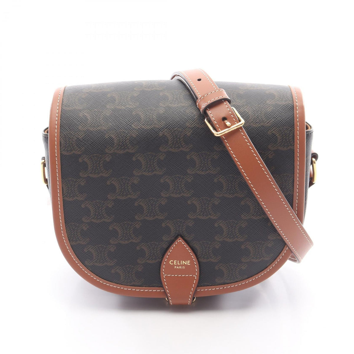 CELINE Folco Medium · Triomphe Canvas