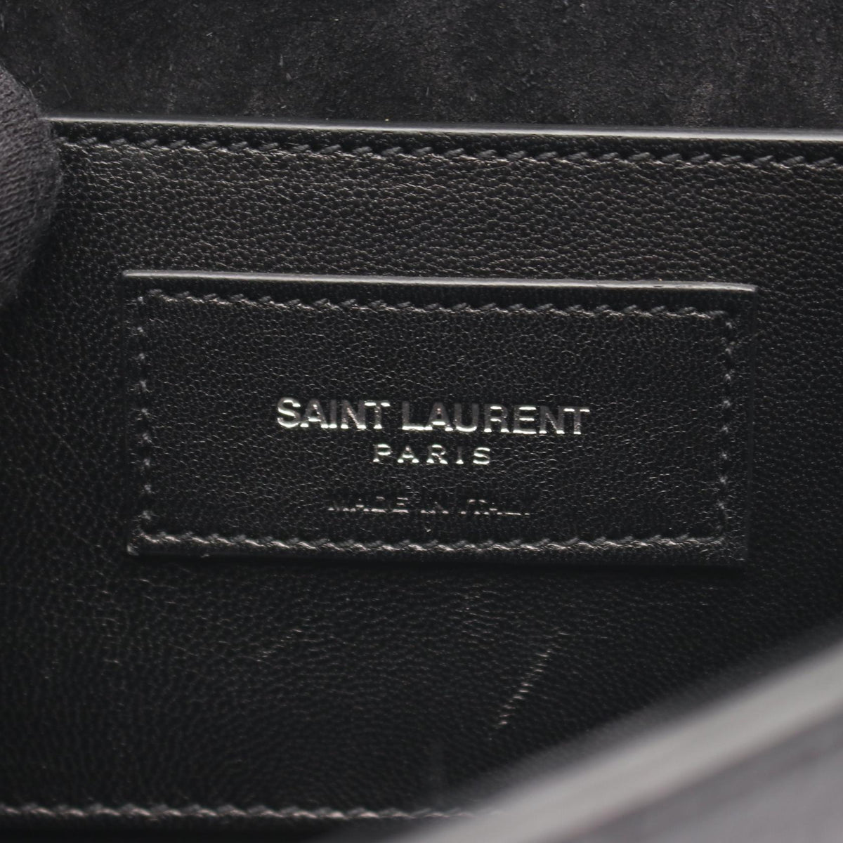 Saint Laurent Paris · Embossed Clutch