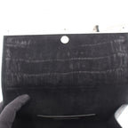 Saint Laurent Paris · Embossed Clutch