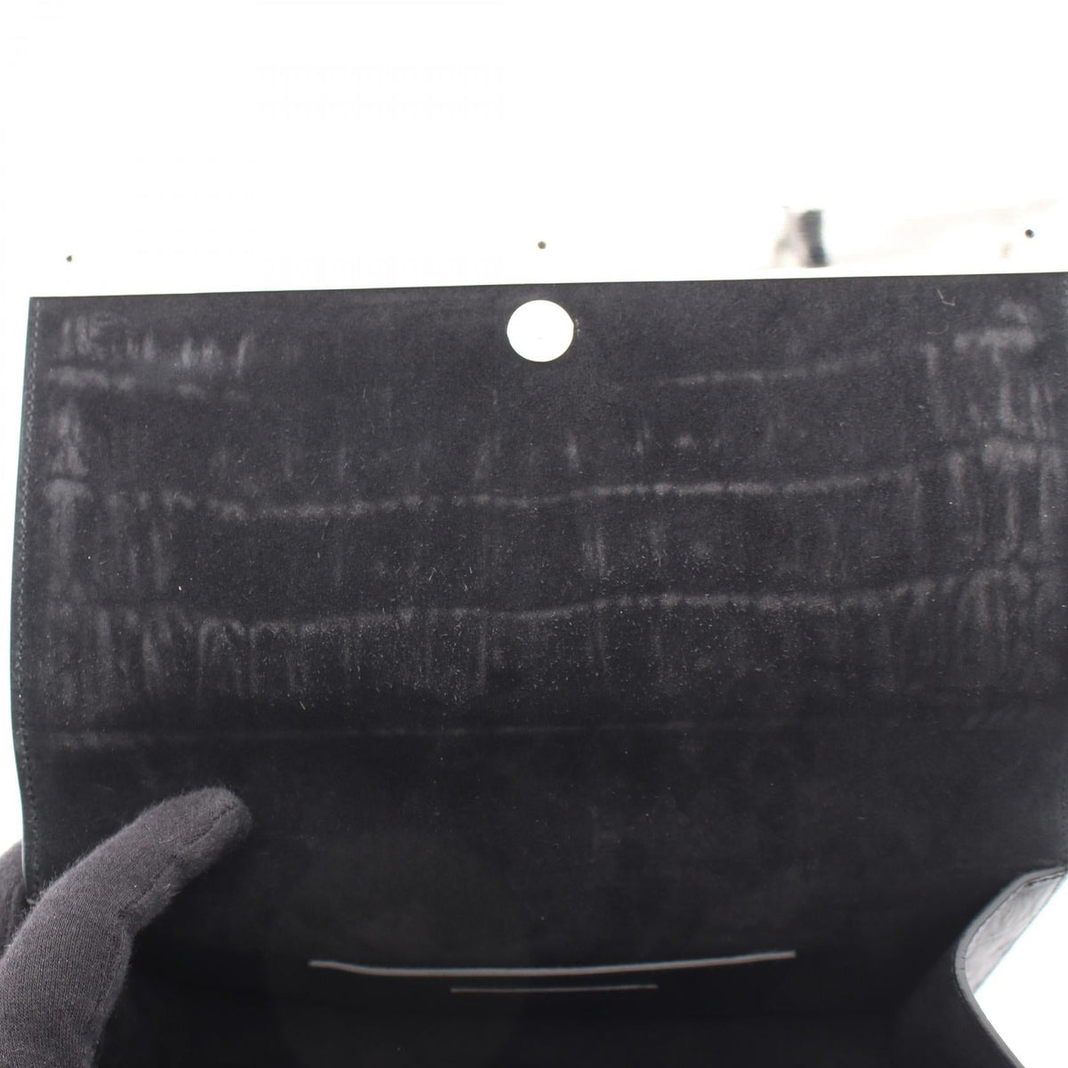 Saint Laurent Paris · Embossed Clutch