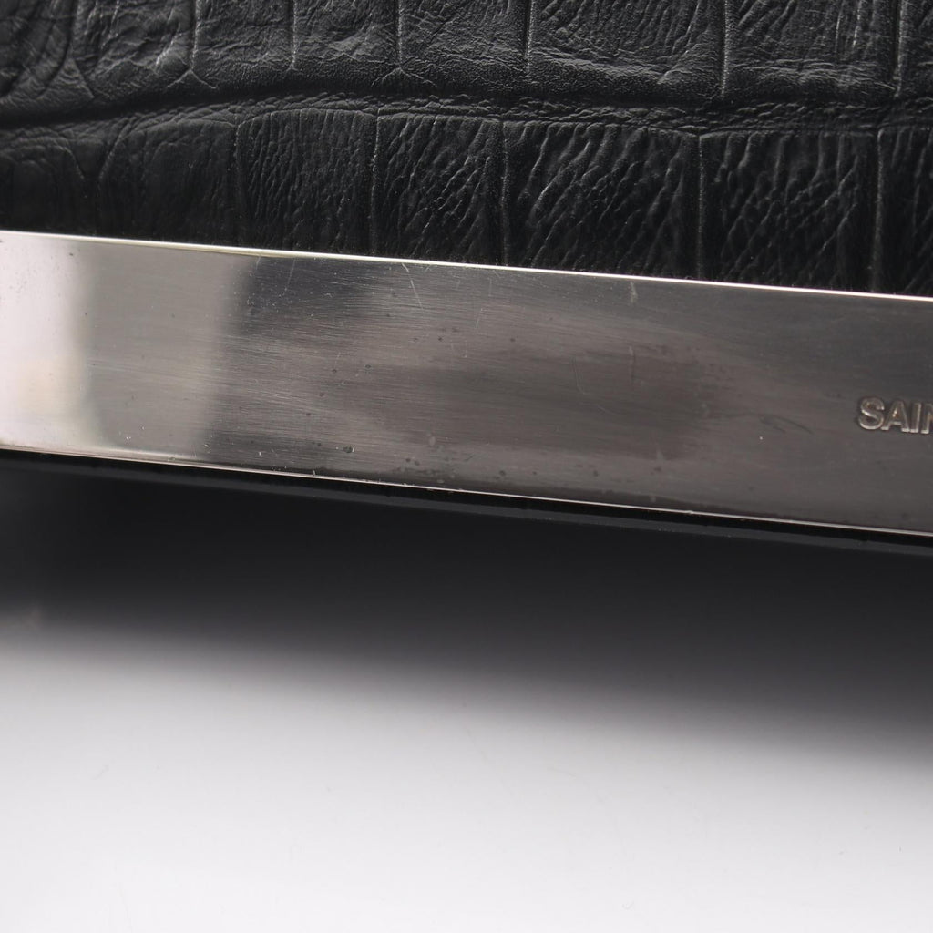Saint Laurent Paris · Embossed Clutch
