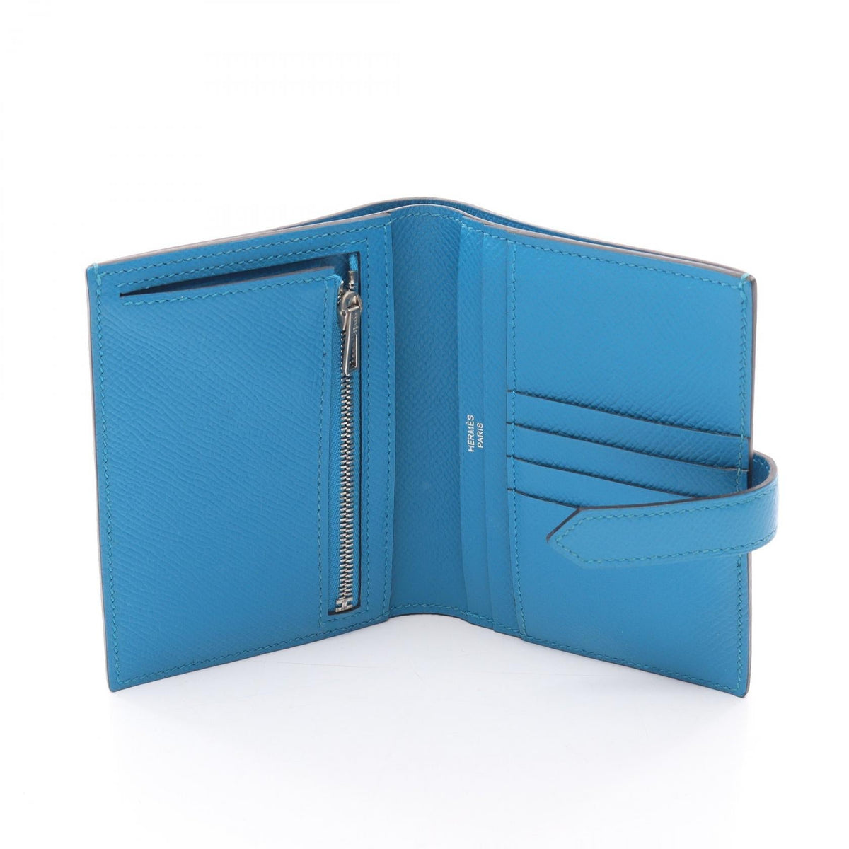Hermès Bearn Compact · Epsom · Zanzibar