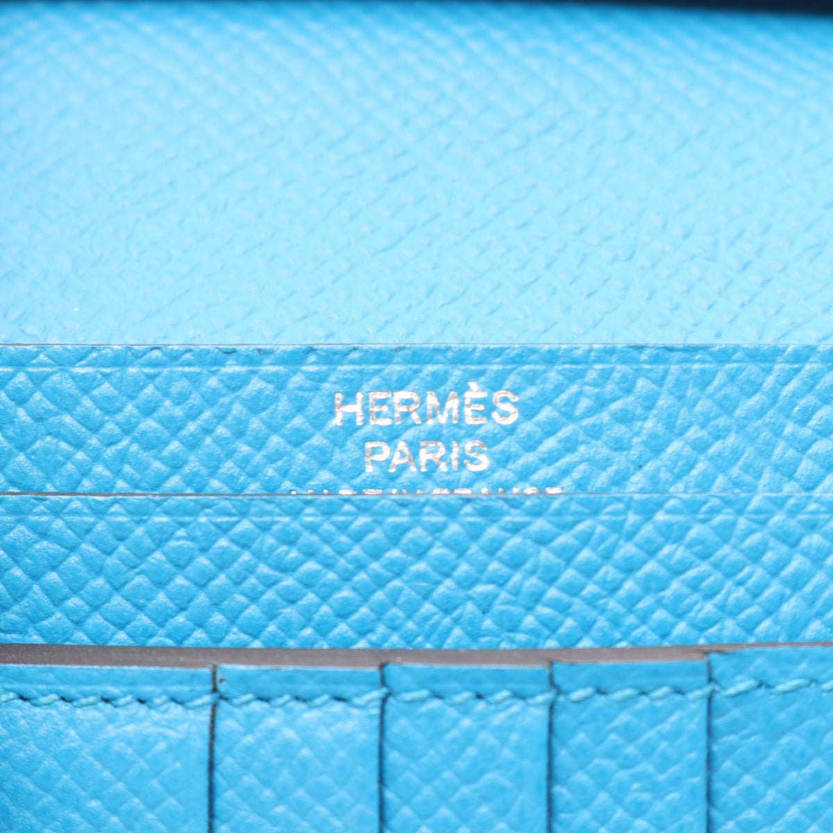 Hermès Bearn Compact · Epsom · Zanzibar