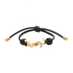 Saint Laurent Cassandra · Leather Bracelet