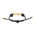 Saint Laurent Cassandra · Leather Bracelet