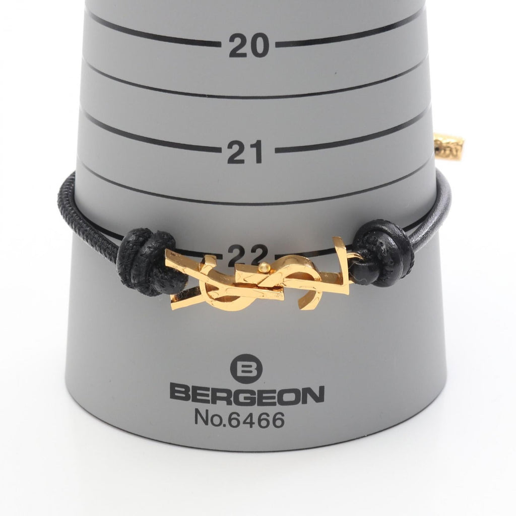 Saint Laurent Cassandra · Leather Bracelet