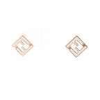 Fendi Forever · Earrings · Gold Plated