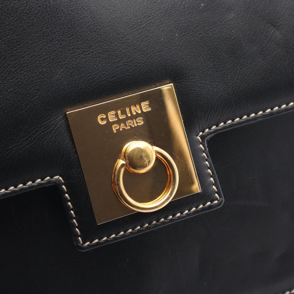 CELINE · Leather Shoulder Bag