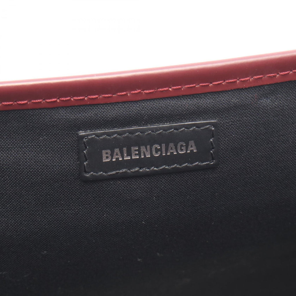 Balenciaga Navy Cabas S · Canvas & Leather
