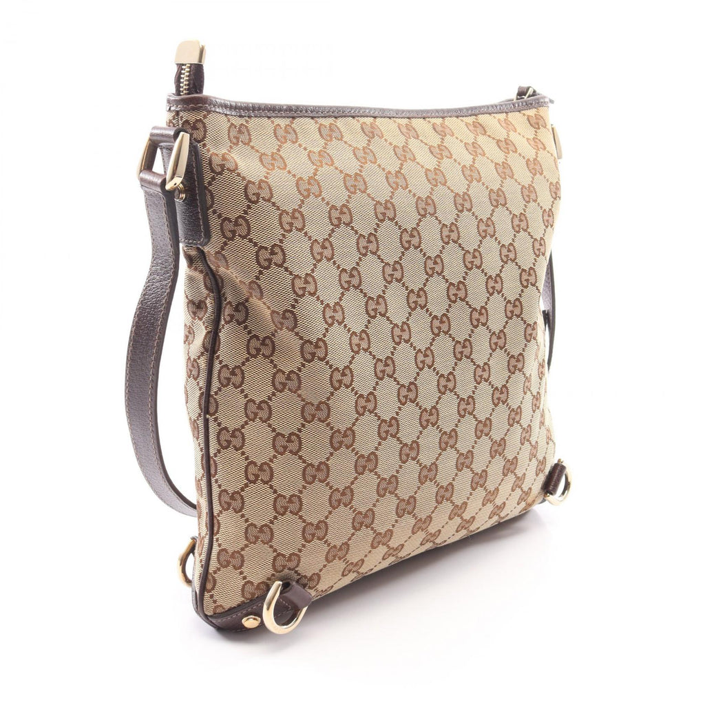 Gucci Abbey · GG Canvas Shoulder Bag