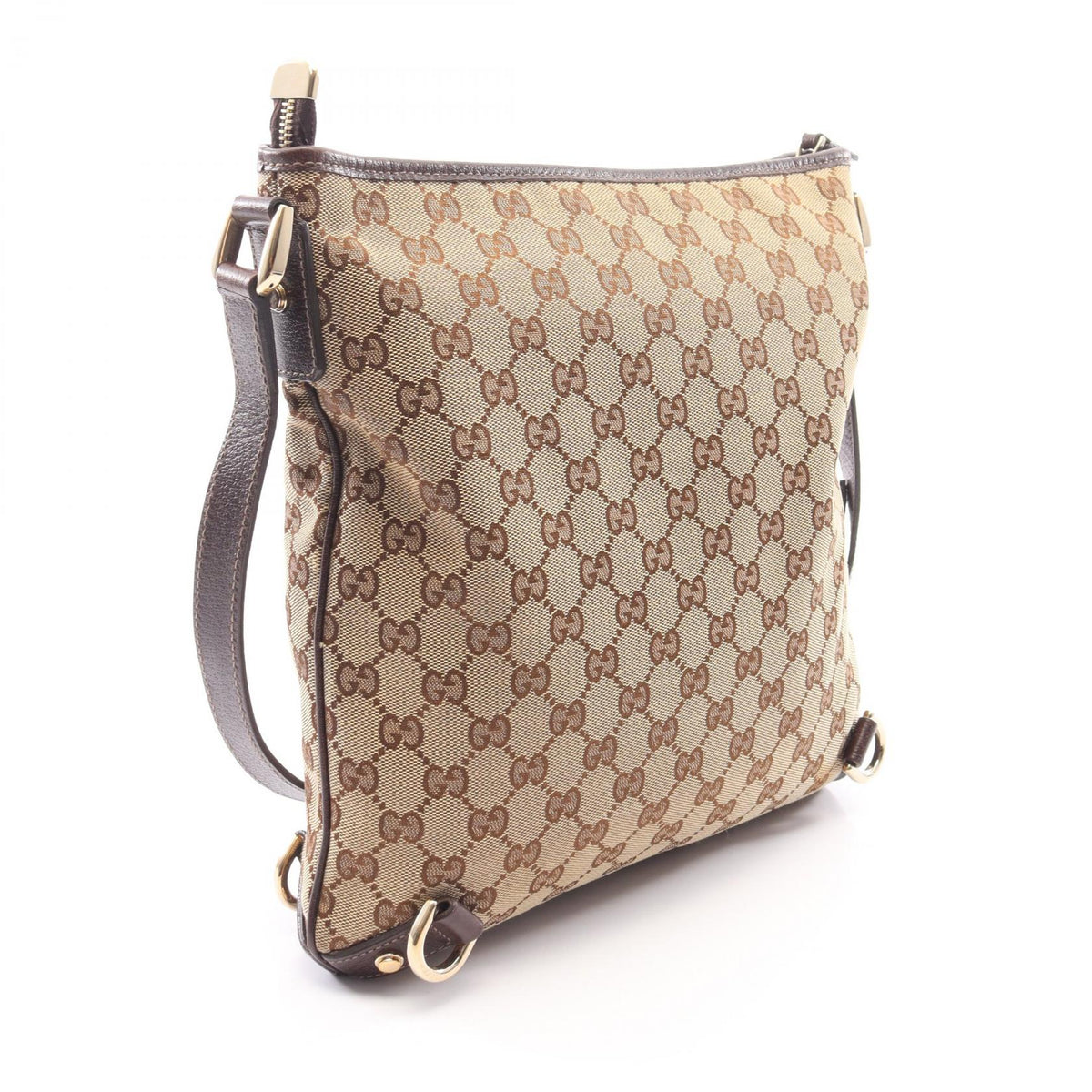Gucci Abbey · GG Canvas Shoulder Bag