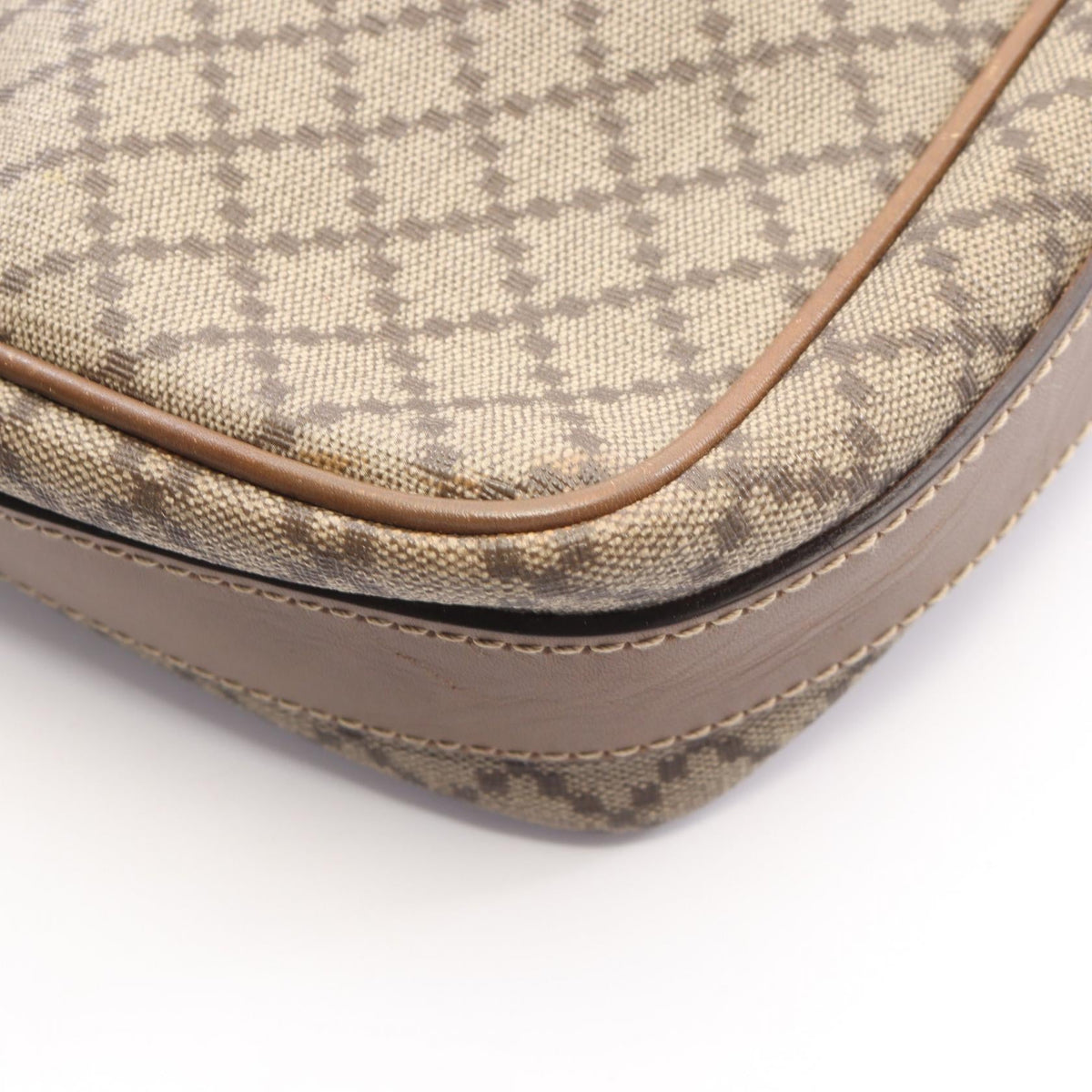 Gucci Diamante · Canvas Leather Crossbody