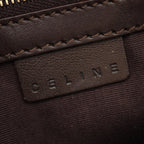 Celine C Blason · Suede Shoulder Bag