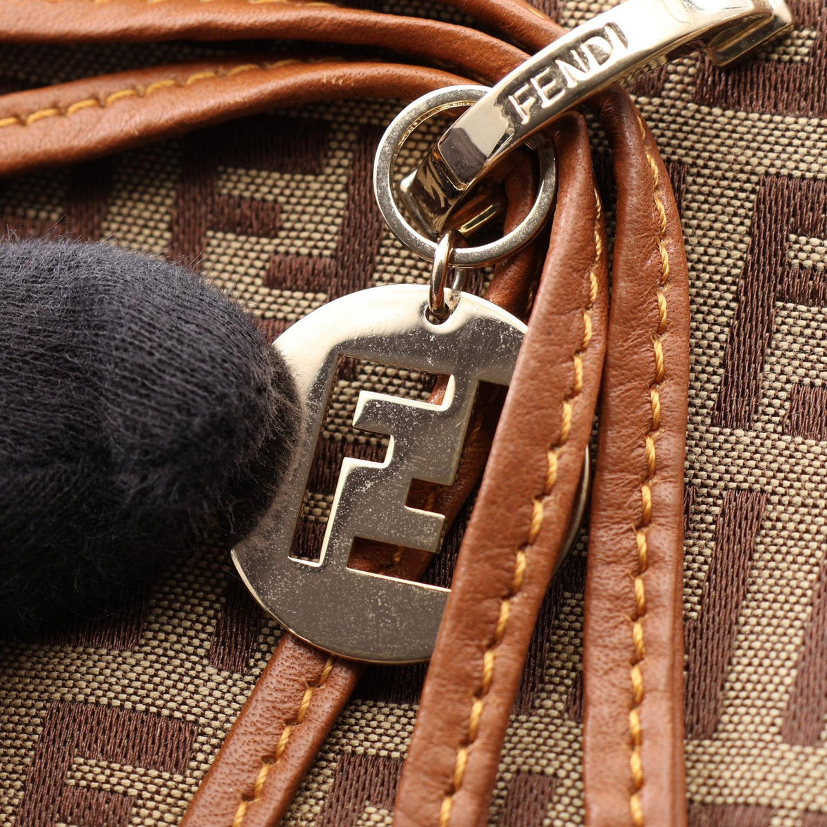 Fendi Zucchino · Canvas Leather