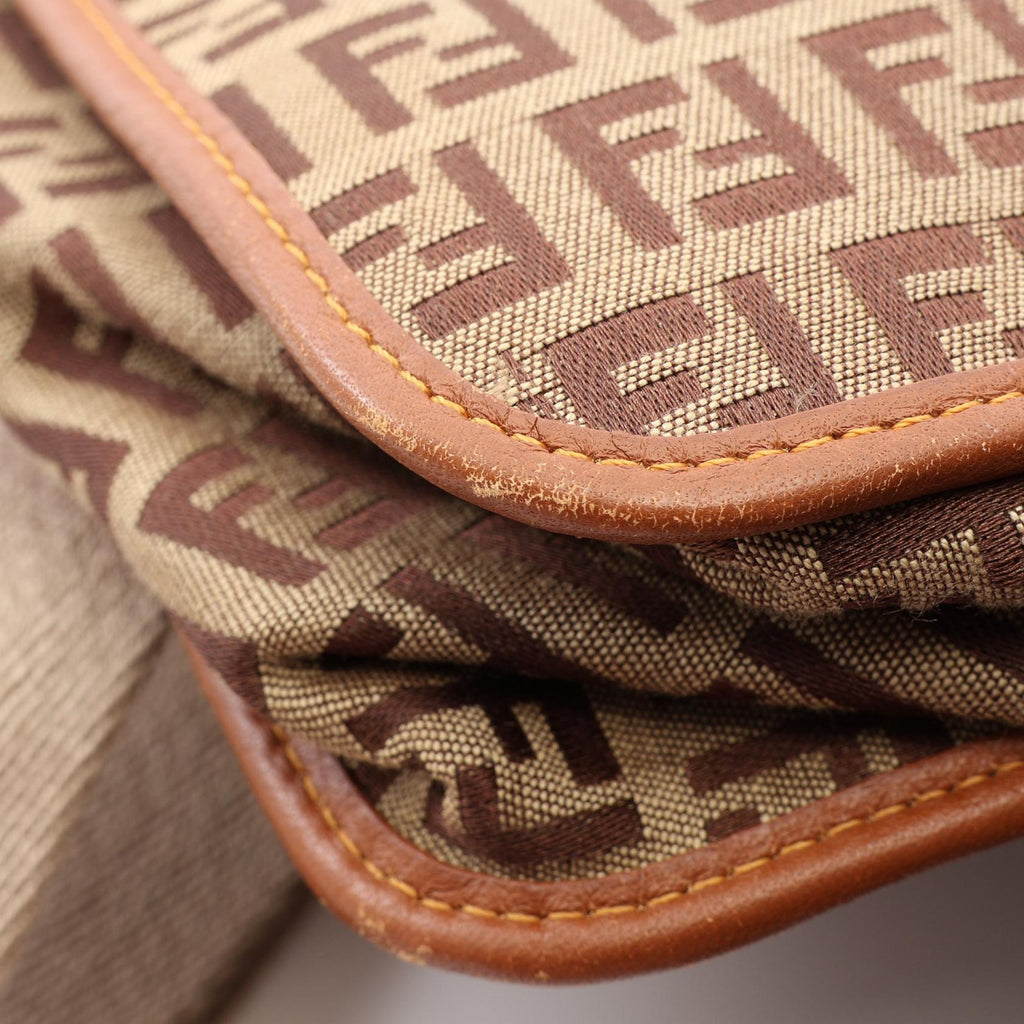Fendi Zucchino · Canvas Leather