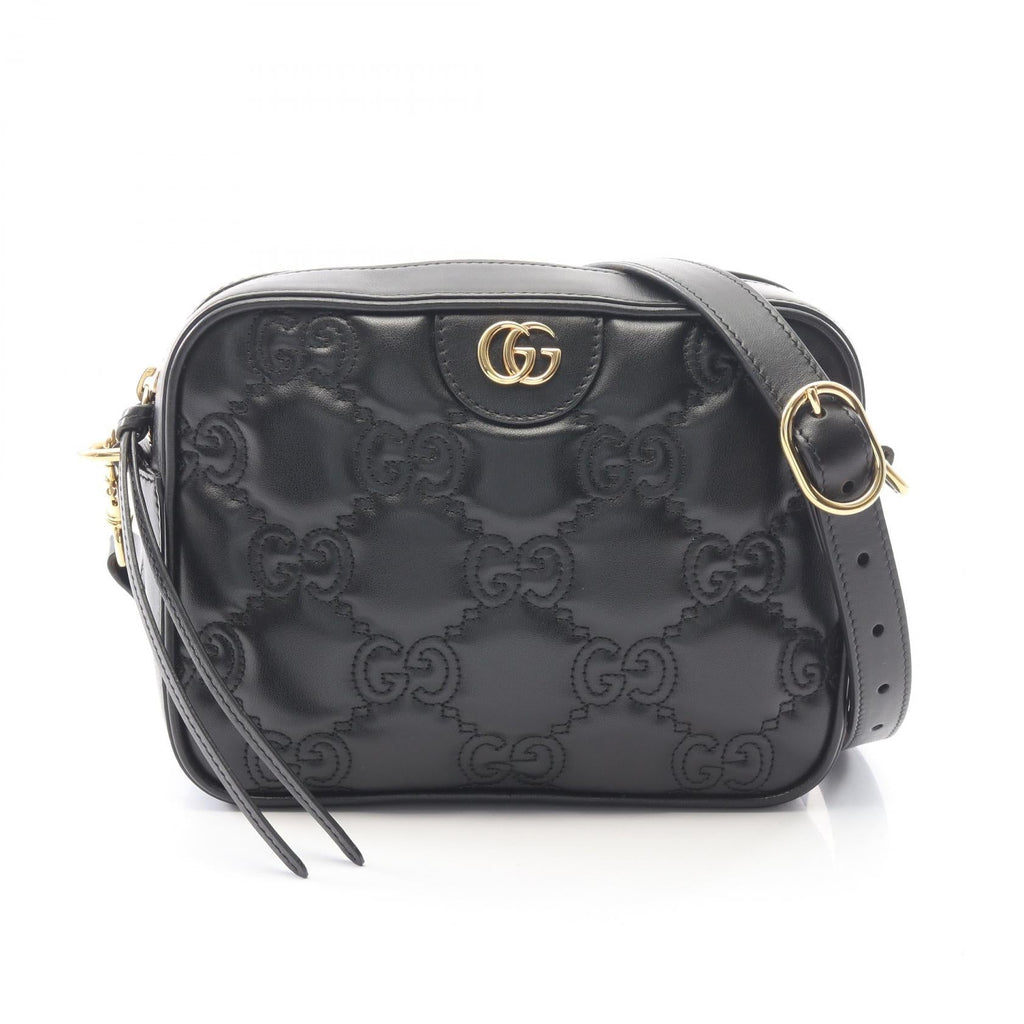 Gucci GG Matelassé · Leather Crossbody