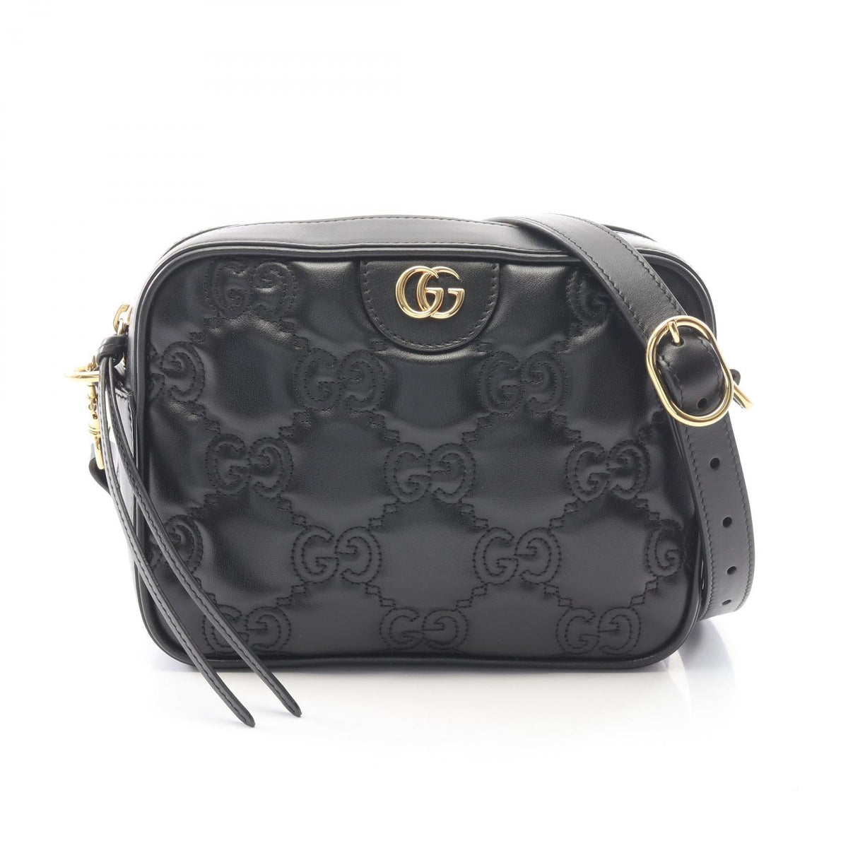 Gucci GG Matelassé · Leather Crossbody