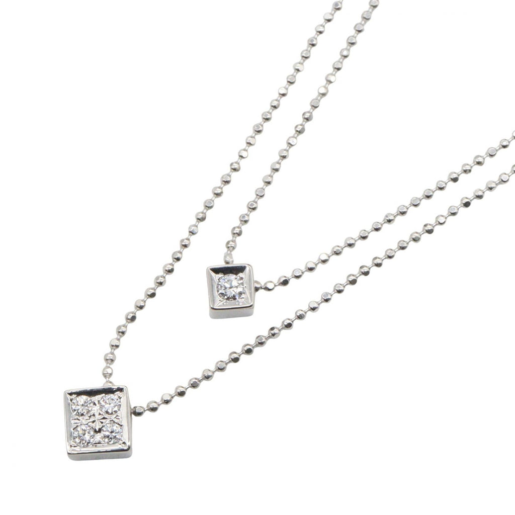 Tasaki Diamond Cube · 18K White Gold