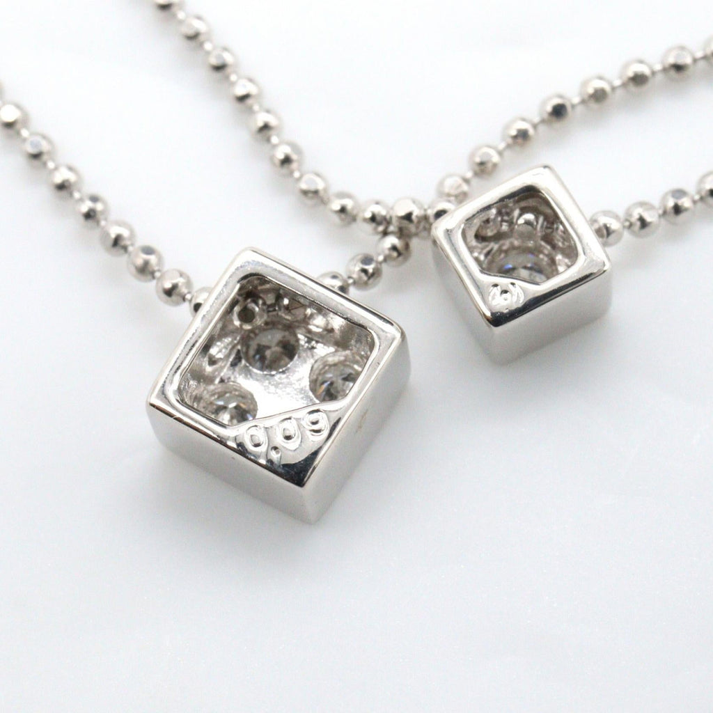 Tasaki Diamond Cube · 18K White Gold