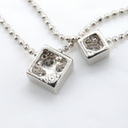 Tasaki Diamond Cube · 18K White Gold