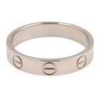 CARTIER Mini Love Ring · 18K White Gold