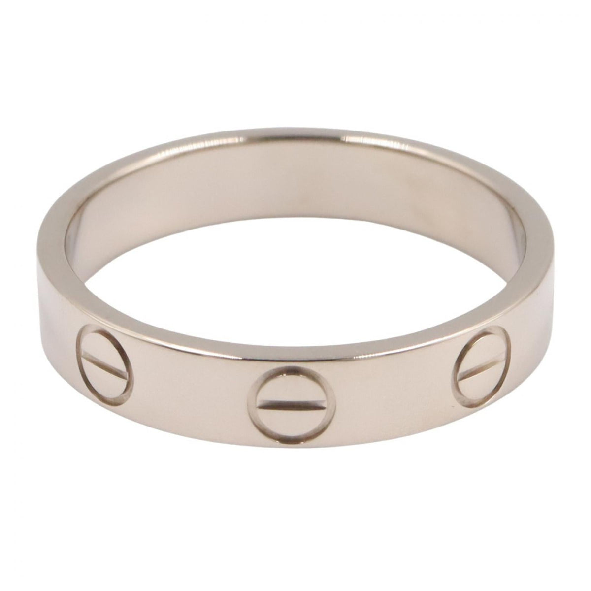 CARTIER Mini Love Ring · 18K White Gold