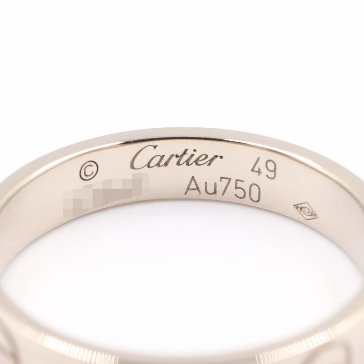 CARTIER Mini Love Ring · 18K White Gold