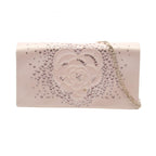 Chanel Camellia · Fabric · Gold Hardware