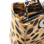 Dior Lady Dior · Leopard Canvas