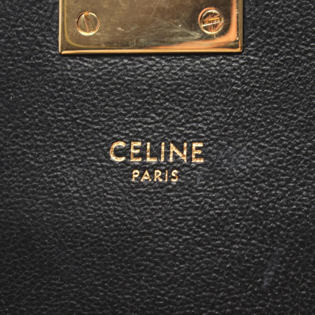 CELINE C Small · Chain Shoulder · Leather