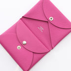 Hermès Calvi Duo · Chèvre · Magnolia