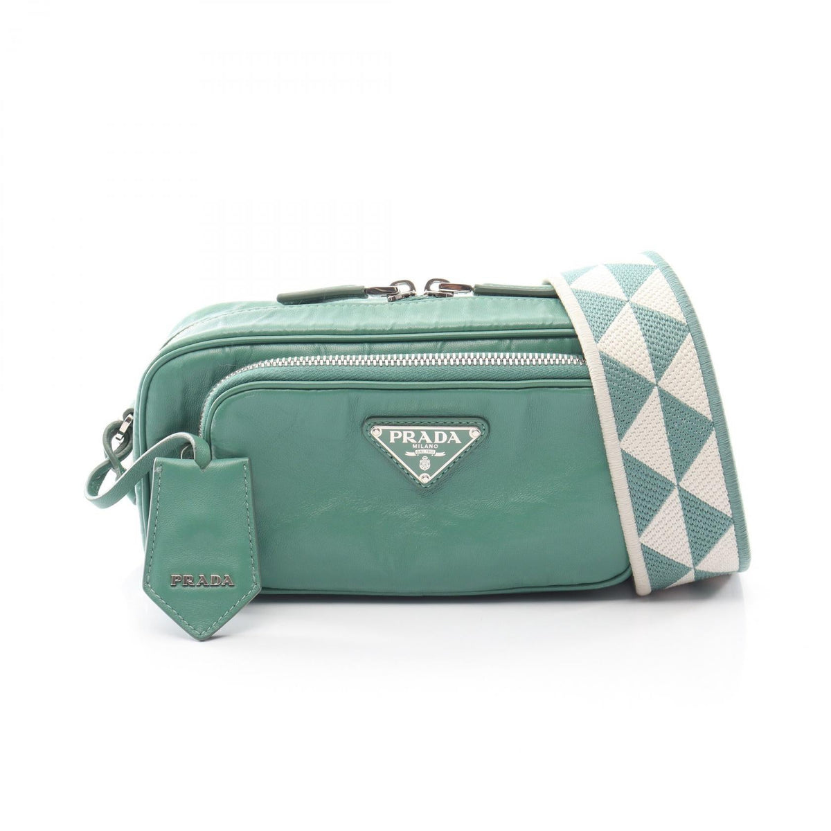 PRADA Nappa Antique · Leather Shoulder Bag