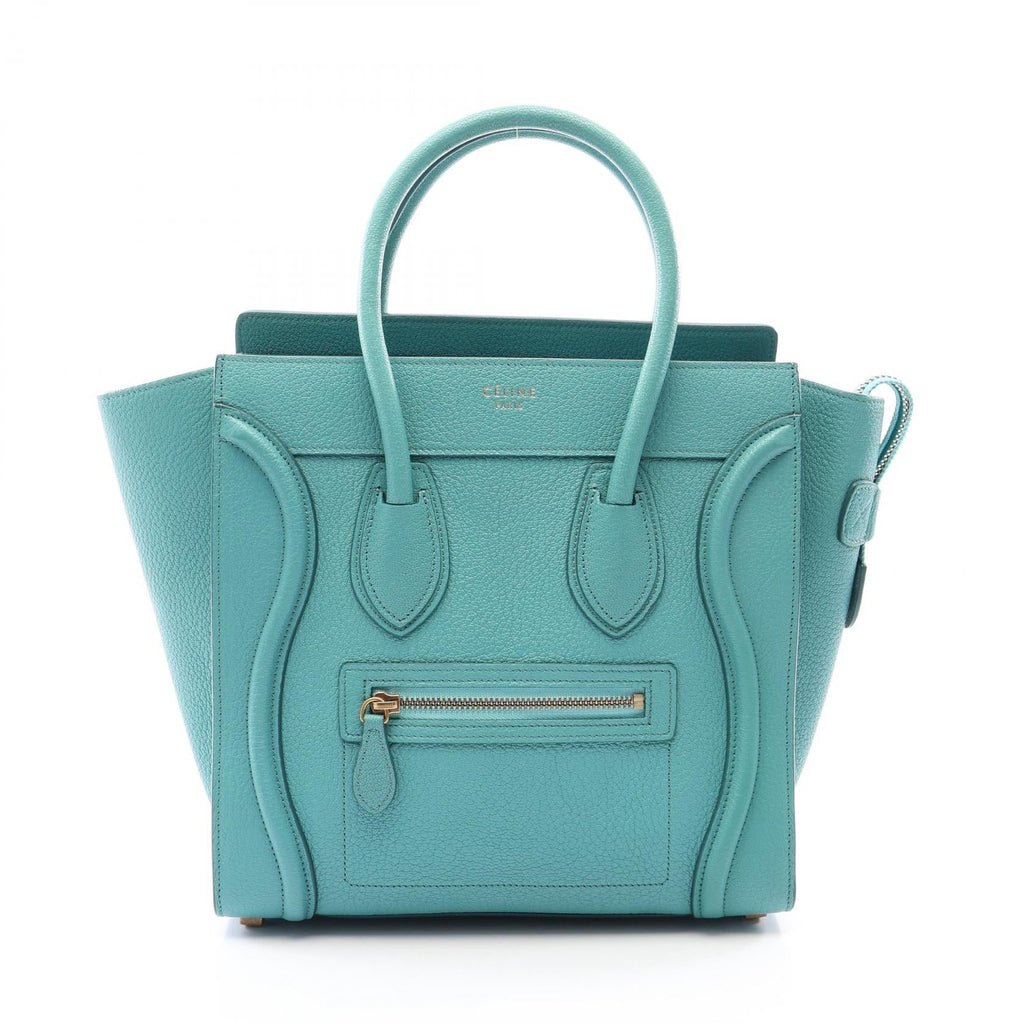 Celine Luggage Micro Shopper · Leather