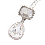 Chanel COCO Mark Crystal Drop Necklace