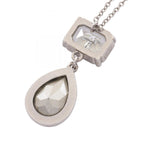 Chanel COCO Mark Crystal Drop Necklace