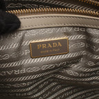 Prada Triangolo · Jacquard Symbol Tote