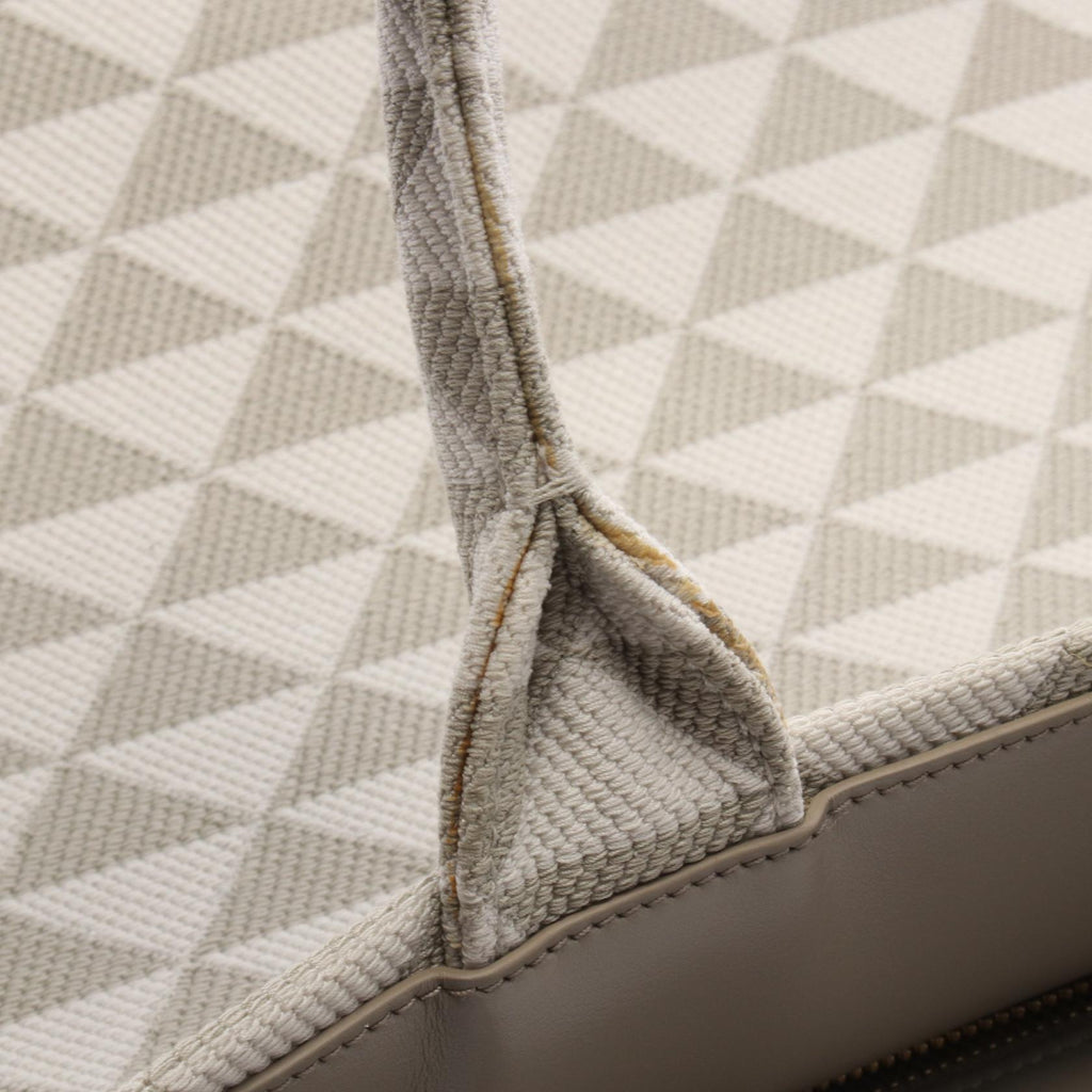 Prada Triangolo · Jacquard Symbol Tote
