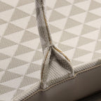 Prada Triangolo · Jacquard Symbol Tote