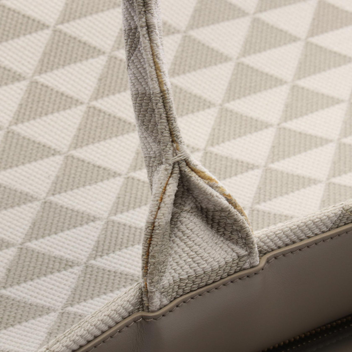 Prada Triangolo · Jacquard Symbol Tote