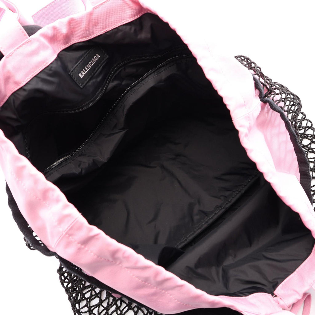 Balenciaga 24/7 Medium · Mesh Canvas Tote