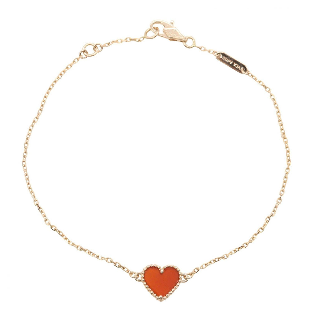 Van Cleef & Arpels Sweet Alhambra Heart · Rose Gold