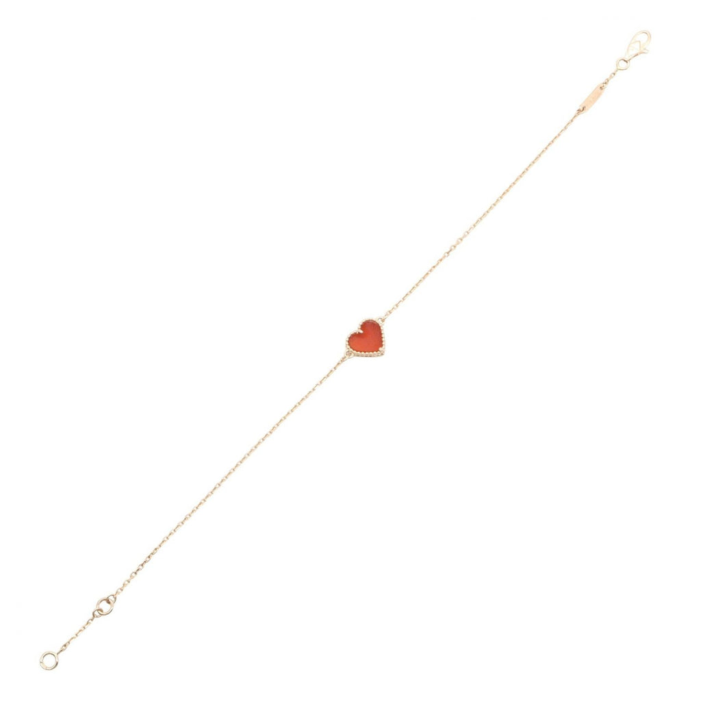 Van Cleef & Arpels Sweet Alhambra Heart · Rose Gold