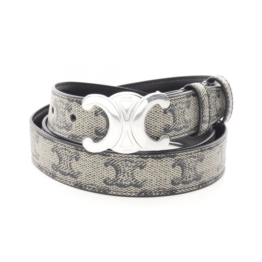 Celine Triomphe Belt · Canvas